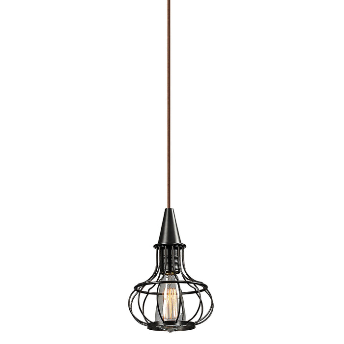 Yardley 7'' Wide 1-Light Mini Pendant - Oil Rubbed Bronze