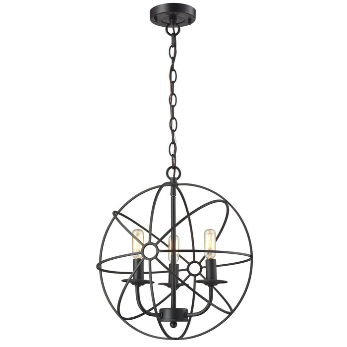 Yardley 16'' Wide 3-Light Chandelier - Oil Rubbed Bronze