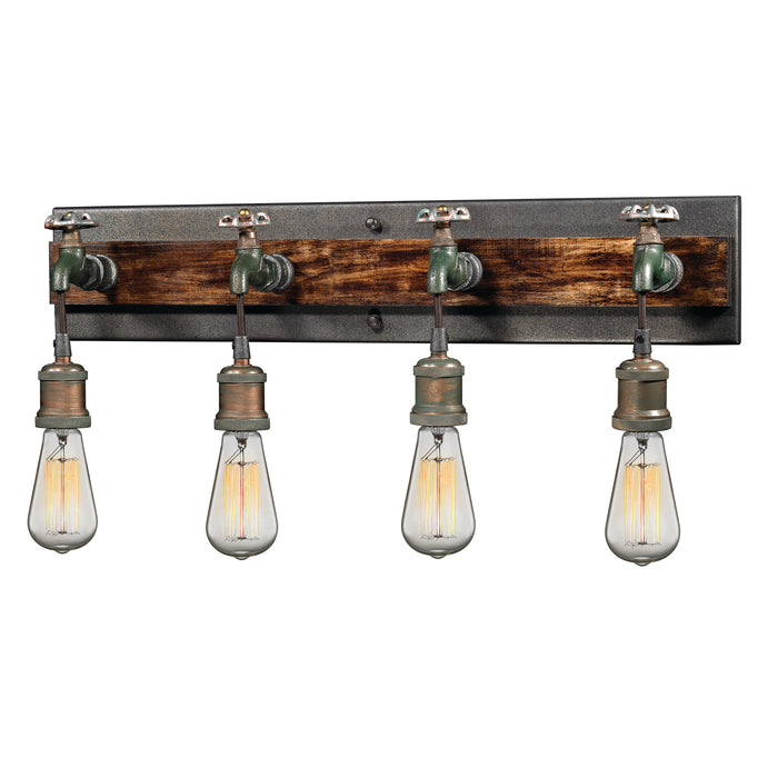 Jonas 26'' Wide 4-Light Vanity Light - Multi Tone Weathered