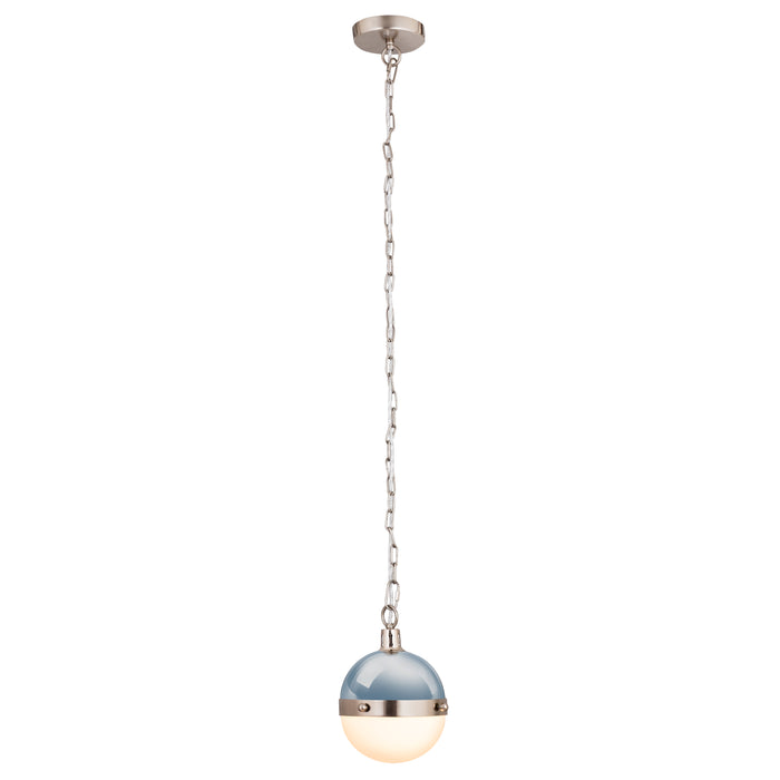 Harmelin 7'' Wide 1-Light Mini Pendant - Pale Blue