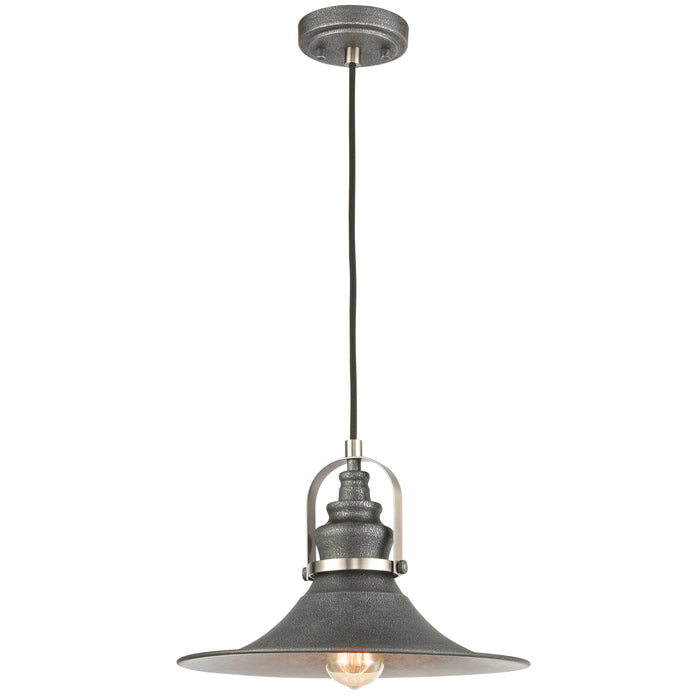 Carbondale 14'' Wide 1-Light Pendant - Slate Mist