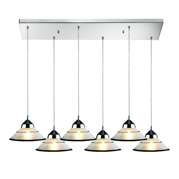 Refraction Configurable Multi Pendant - Polished Chrome