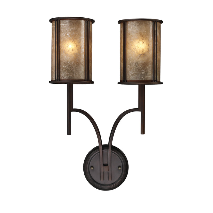 Barringer 22'' High 2-Light Sconce - Aged Bronze