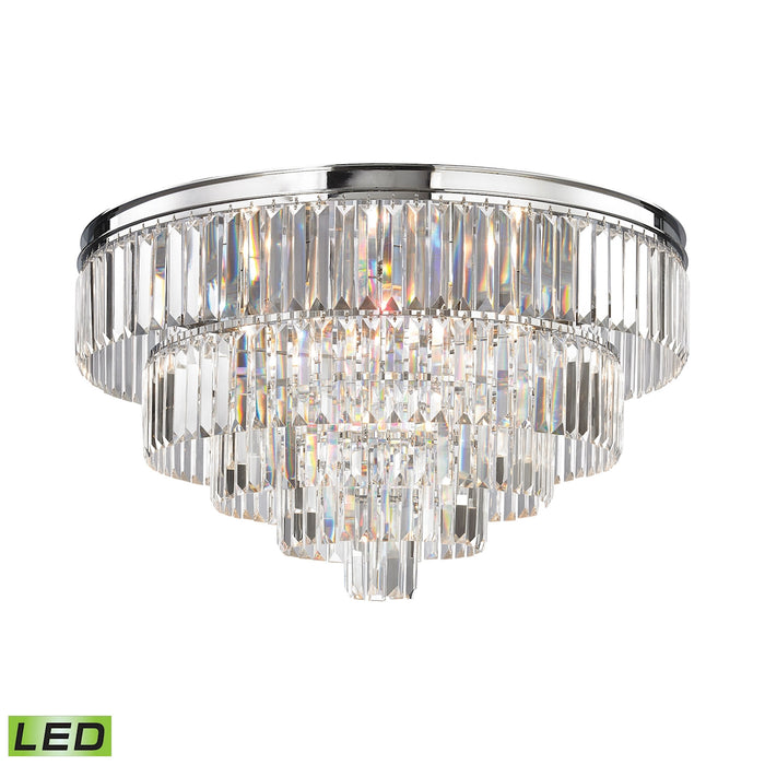 Palacial 31'' Wide 6-Light Chandelier - Polished Chrome