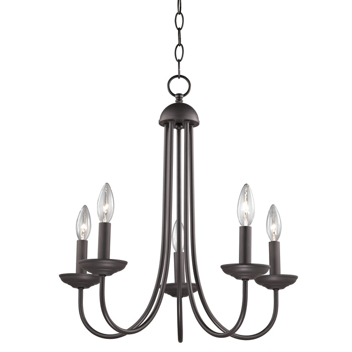 Williamsport 20'' Wide 5-Light Chandelier - Oil Rubbed Bronze