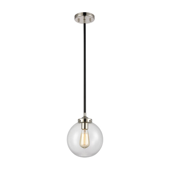 Boudreaux 8'' Wide 1-Light Mini Pendant - Matte Black