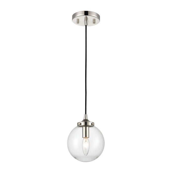 Boudreaux 6'' Wide 1-Light Mini Pendant - Matte Black