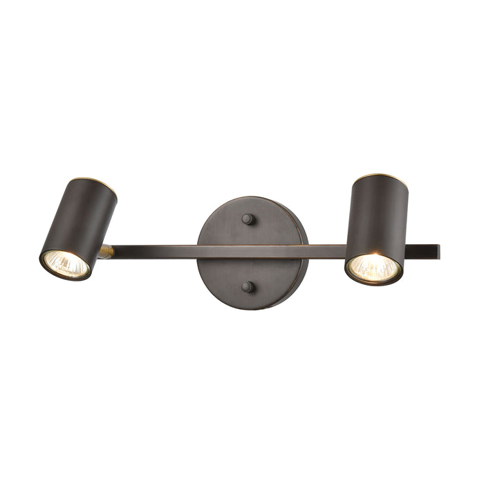 Kempton 16'' Wide 2-Light Vanity Light - Matte Black