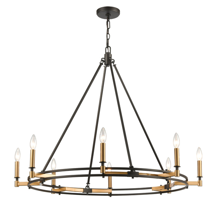 Talia 38'' Wide 8-Light Chandelier - Oil Rubbed Bronze