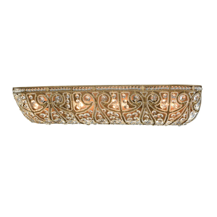 Elizabethan 27'' Wide 4-Light Vanity Light - Dark Bronze