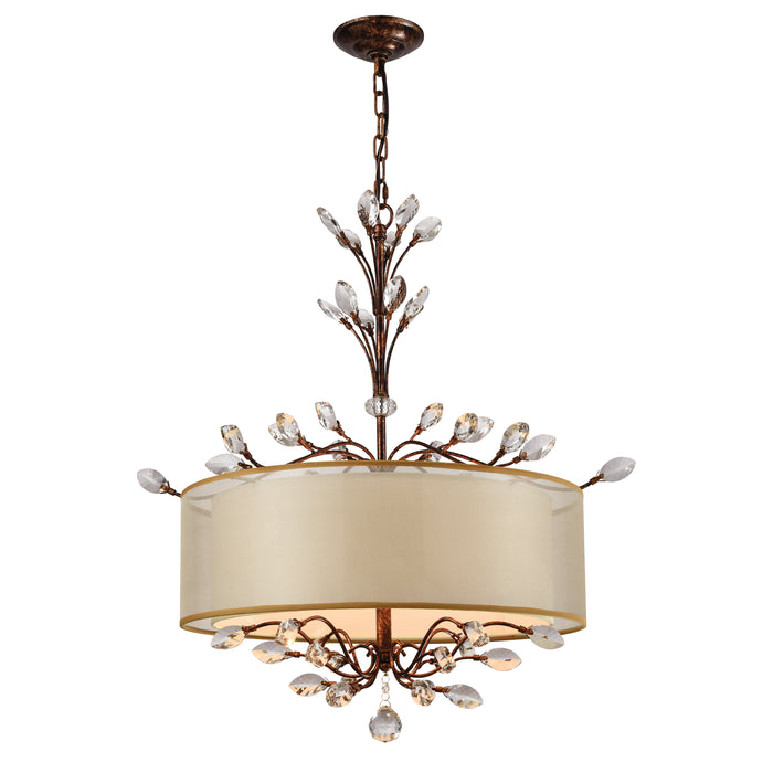 Asbury 26'' Wide 4-Light Chandelier - Spanish Bronze