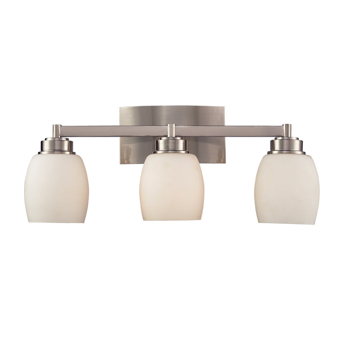 Northport 20'' Wide 3-Light Vanity Light - Satin Nickel