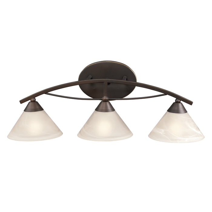 Elysburg 25'' Wide 3-Light Vanity Light - Oil Rubbed Bronze