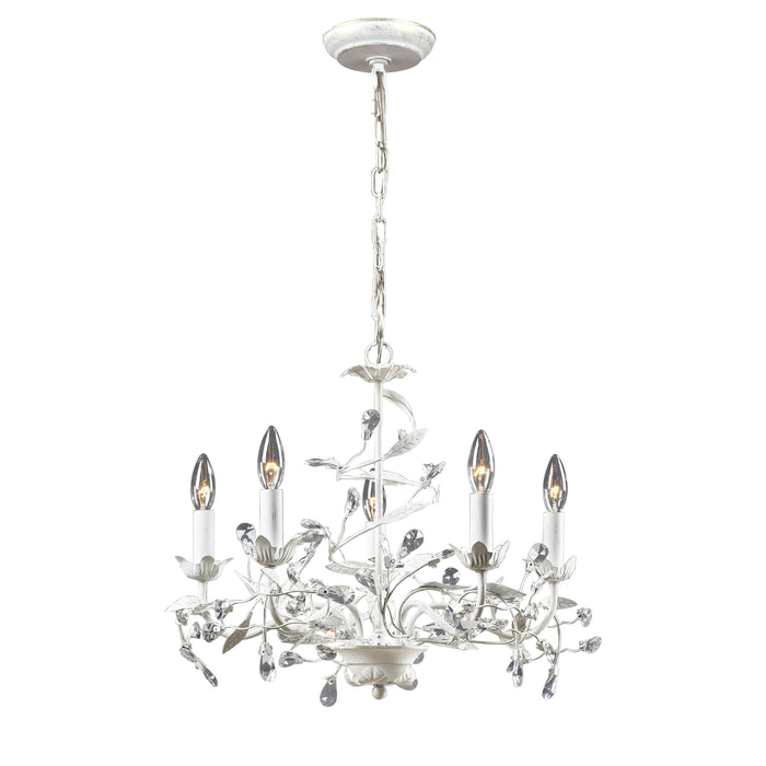 Circeo 21'' Wide 5-Light Chandelier - Antique White