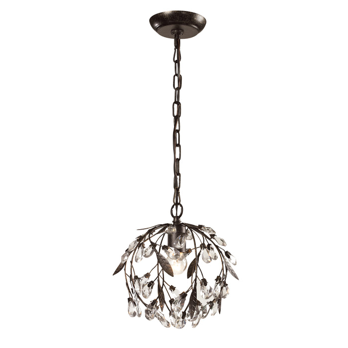 Circeo 10'' Wide 1-Light Mini Pendant - Deep Rust