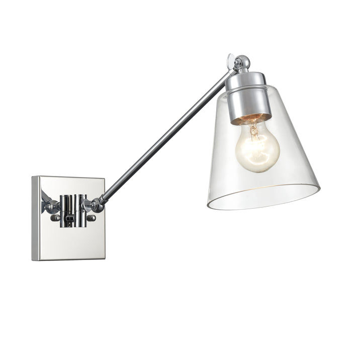 East Point 14.5'' High 1-Light Swingarm Sconce - Polished Chrome