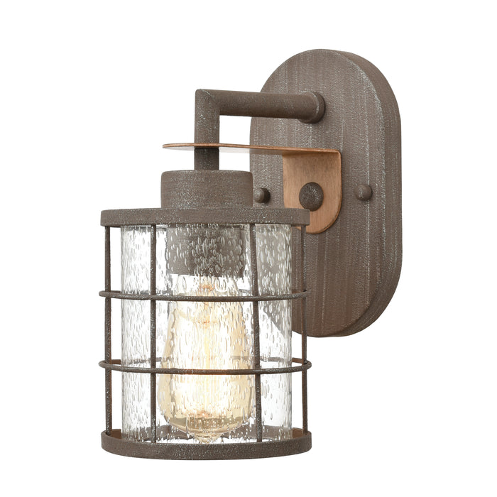 Gilbert 11'' High 1-Light Sconce - Rusted Coffee