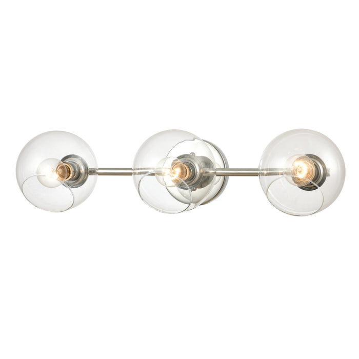 Claro 26'' Wide 3-Light Vanity Light - Polished Chrome