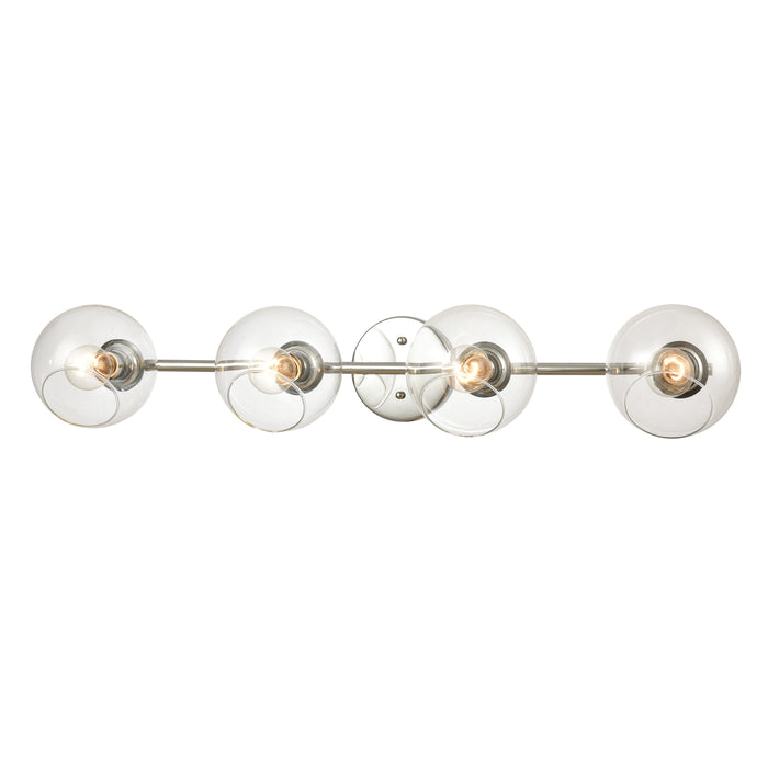 Claro 36'' Wide 4-Light Vanity Light - Polished Chrome