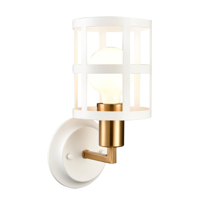 Wescott 12'' High 1-Light Vanity Light - Matte White