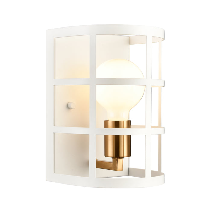 Wescott 9'' High 1-Light Sconce - Matte White