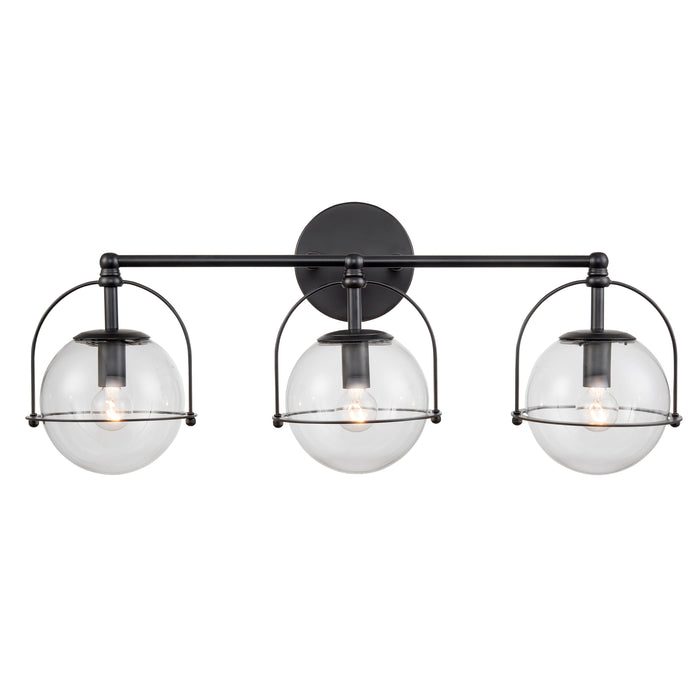 Langford 24'' Wide 3-Light Vanity Light - Matte Black