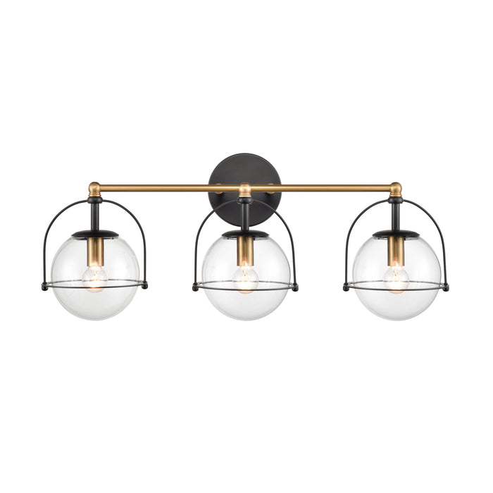 Langford 24'' Wide 3-Light Vanity Light - Satin Brass