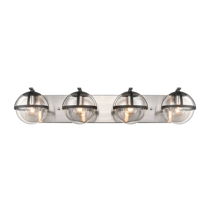 Davenay 31'' Wide 4-Light Vanity Light - Satin Nickel