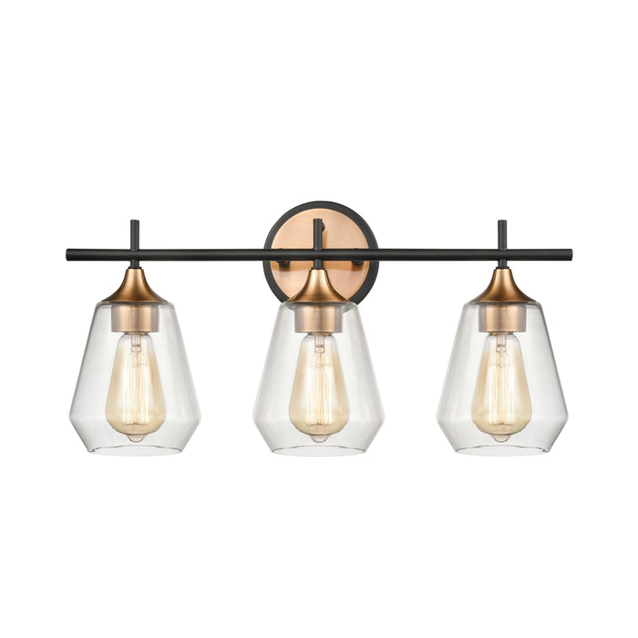 Villette 21'' Wide 3-Light Vanity Light - Satin Brass