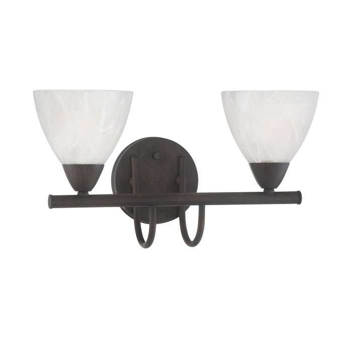 Tia 15.75'' Wide 2-Light Vanity Light - Painted Bronze