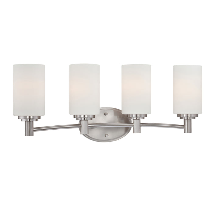 Pittman 24'' Wide 4-Light Vanity Light - Brushed Nickel