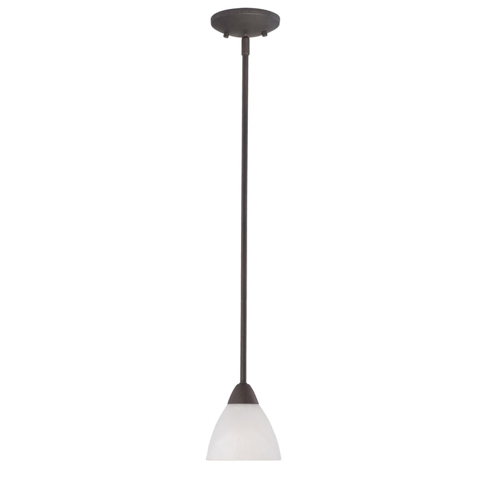 Tia 5.25'' Wide 1-Light Mini Pendant - Painted Bronze