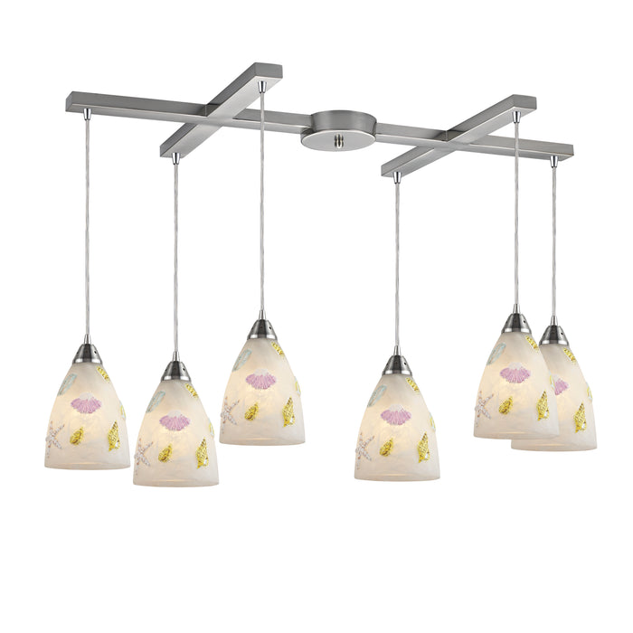 Seashore Configurable Multi Pendant - Satin Nickel