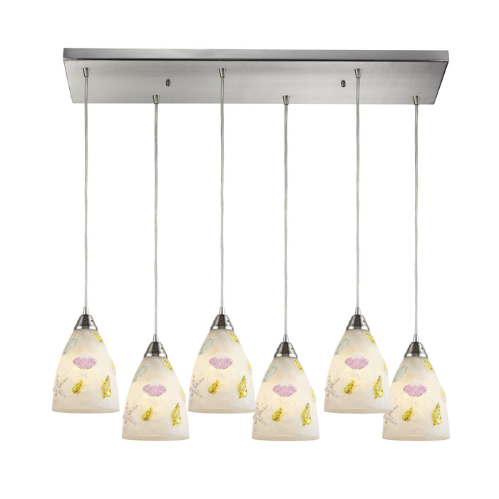 Seashore Configurable Multi Pendant - Satin Nickel