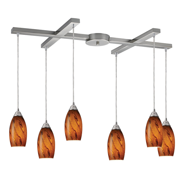 Galaxy Configurable Multi Pendant - Satin Nickel