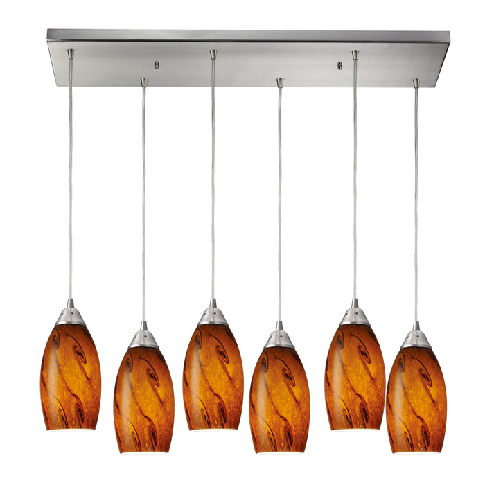 Galaxy Configurable Multi Pendant - Satin Nickel