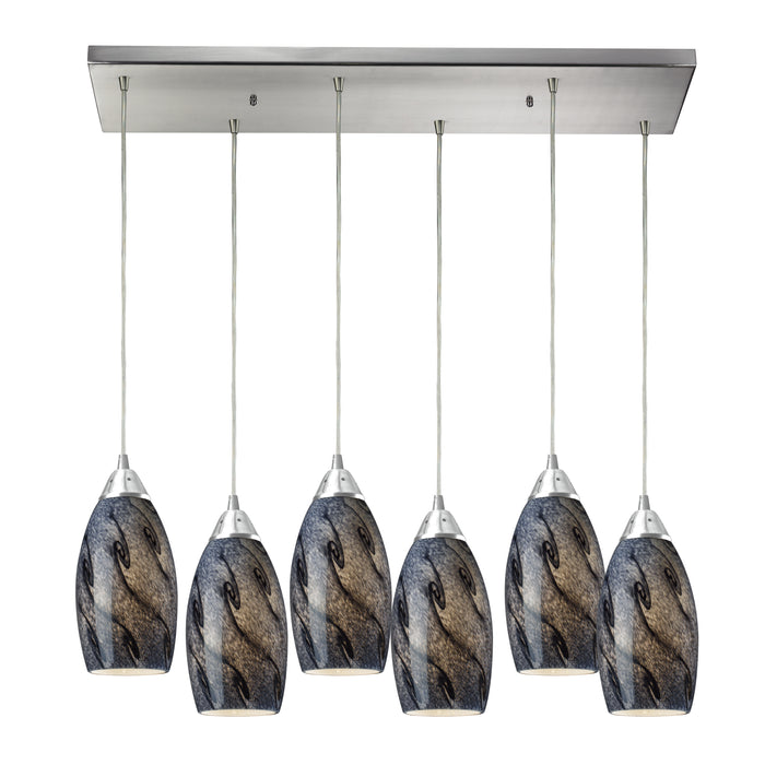 Galaxy Configurable Multi Pendant - Satin Nickel