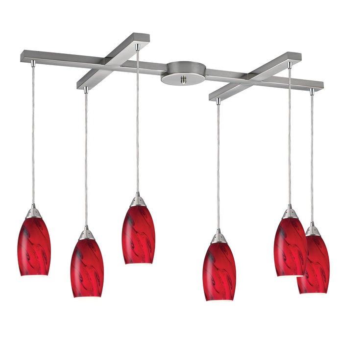 Galaxy Configurable Multi Pendant - Satin Nickel