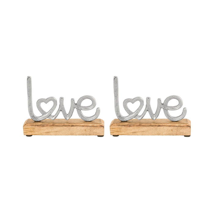 Love Table Decor (Set of 2)