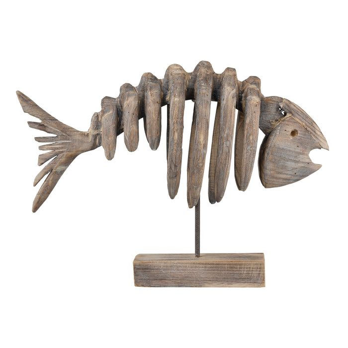 Bone Fish Decorative Object