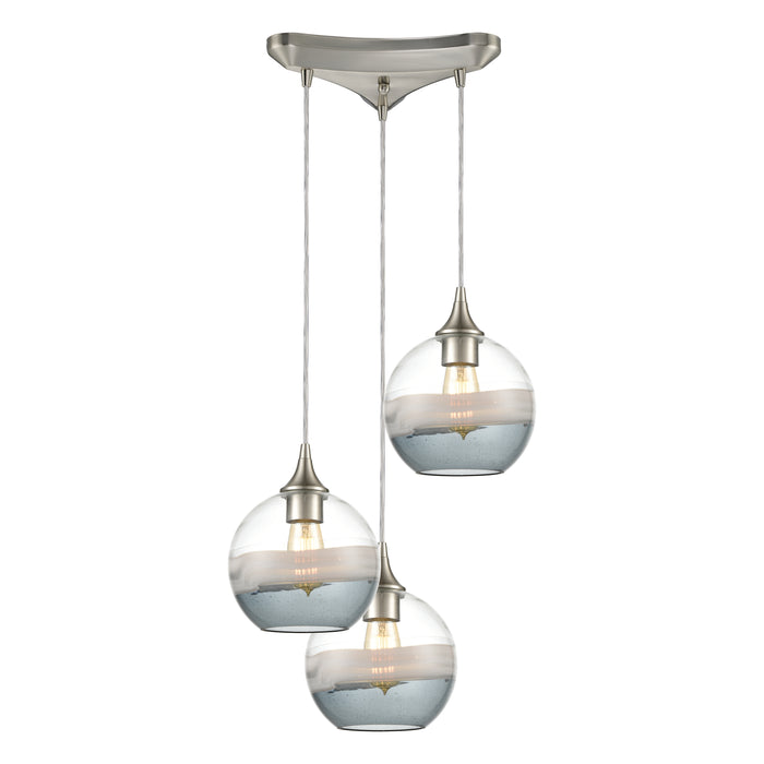 Sutter Creek Configurable Multi Pendant - Satin Nickel