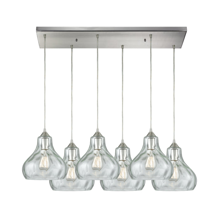 Belmont Configurable Multi Pendant - Satin Nickel