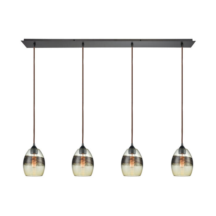 Whisp 46'' Wide 4-Light Multi Pendant - Oil Rubbed Bronze