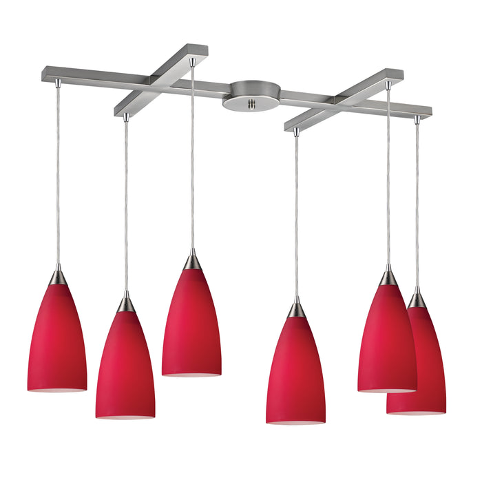 Vesta Configurable Multi Pendant - Satin Nickel