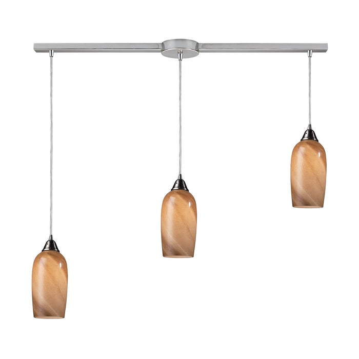 Sandstone Configurable Multi Pendant - Satin Nickel