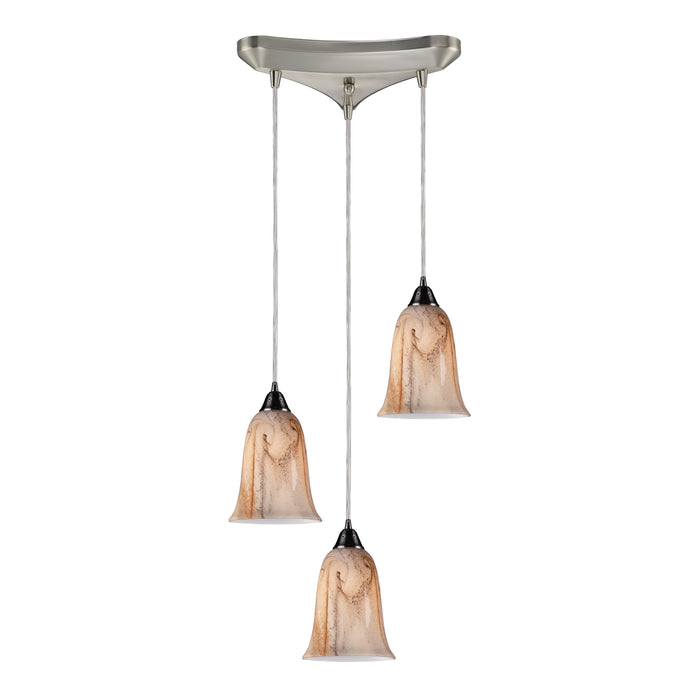 Granite Configurable Multi Pendant - Satin Nickel