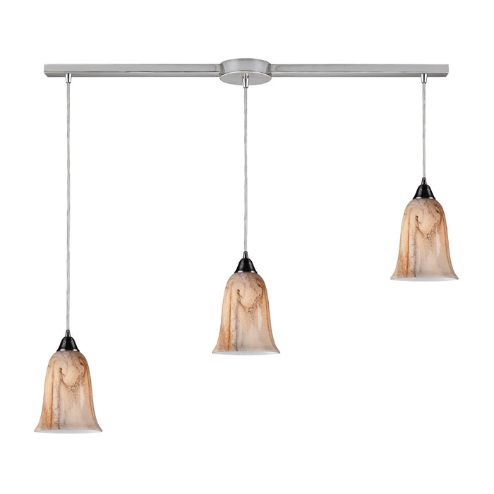 Granite Configurable Multi Pendant - Satin Nickel