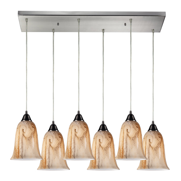 Granite Configurable Multi Pendant - Satin Nickel