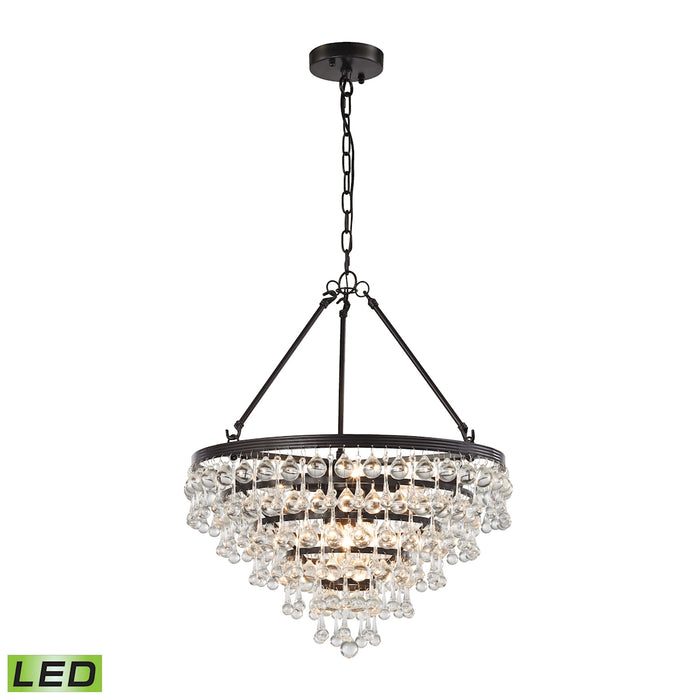 Ramira 19'' Wide 6-Light Chandelier - Oil Rubbed Bronze