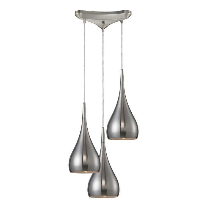 Lindsey Configurable Multi Pendant - Satin Nickel